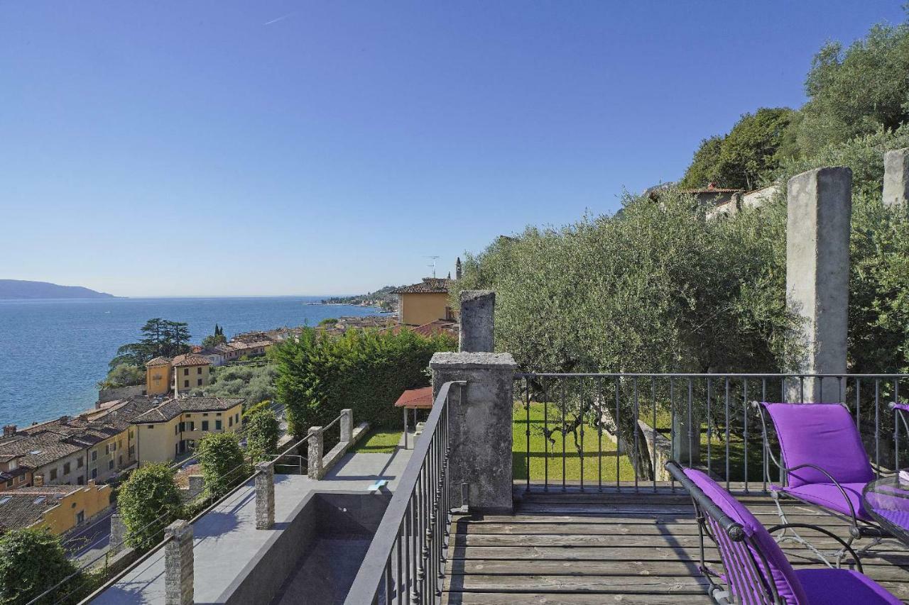 Villa Rachele: Stunning Luxury Villa In Centre Gargnano With Private Pool And Breathtaking Views Bagian luar foto