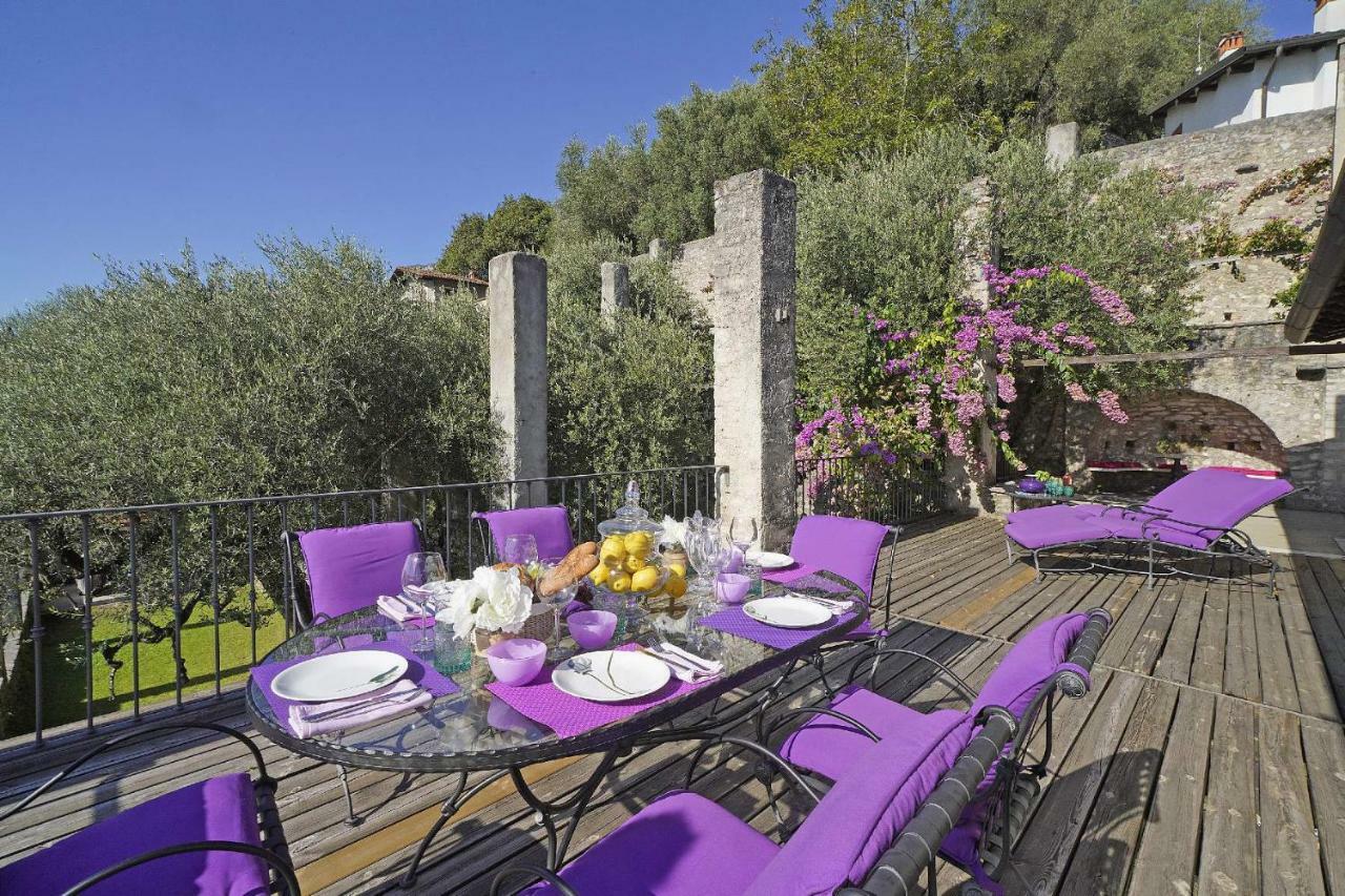 Villa Rachele: Stunning Luxury Villa In Centre Gargnano With Private Pool And Breathtaking Views Bagian luar foto