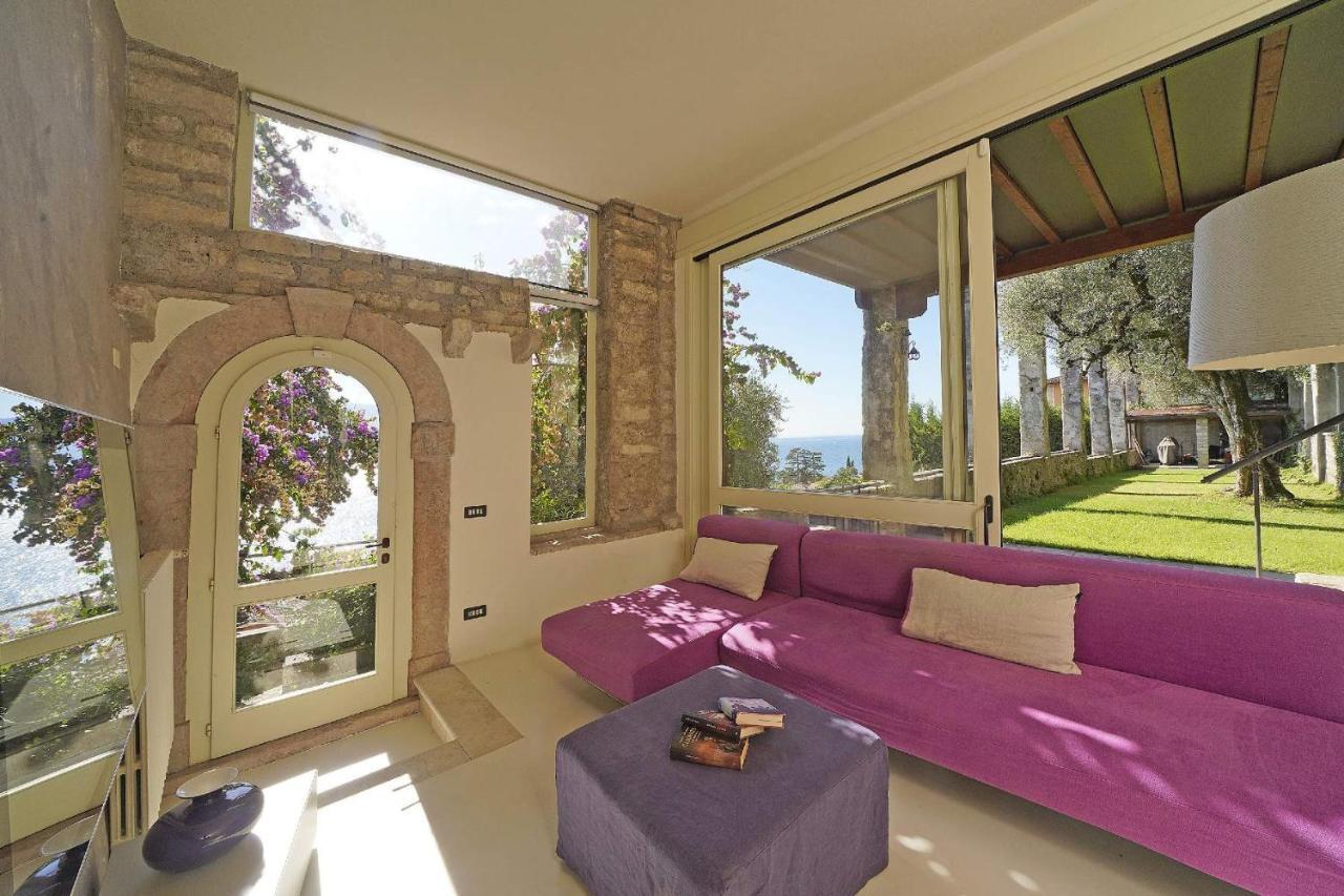 Villa Rachele: Stunning Luxury Villa In Centre Gargnano With Private Pool And Breathtaking Views Bagian luar foto